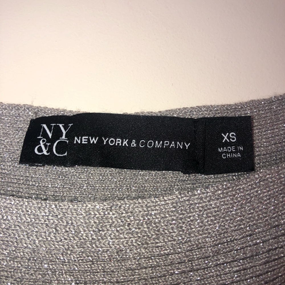 NY&Company Silver Sweater Dress - Picture 3 of 3